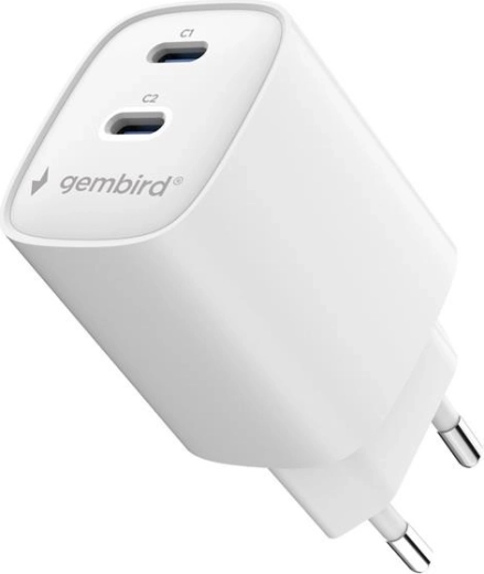Két USB‑C port két eszköz töltéséhez