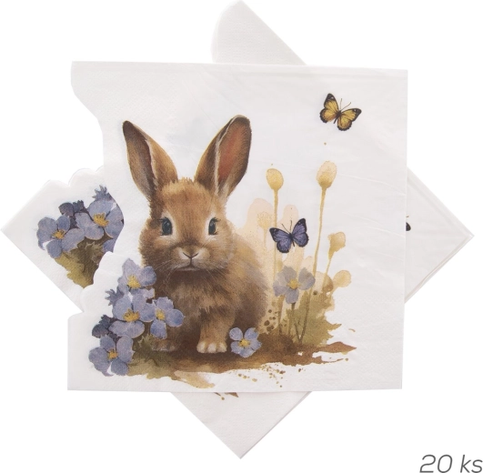 Jaro papírszalvéta 33 × 33 cm, csipkézett (20 db)