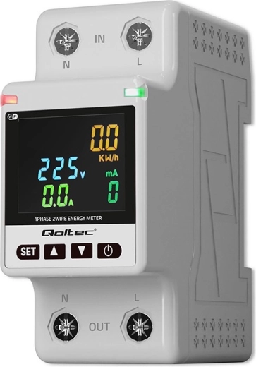 Valós idejű mérés áttekinthető LCD kijelzővel