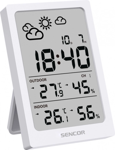 Áttekinthető, nagy LCD kijelző