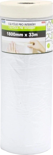 Beltéri takarószalag fedőfóliával 180 cm × 33 m