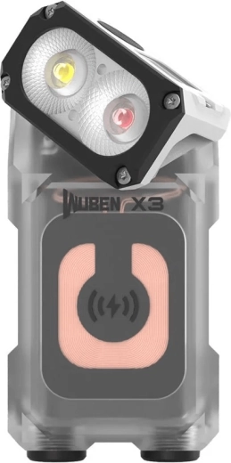 180°-ban forgatható fej és mágnes a hands‑free használathoz