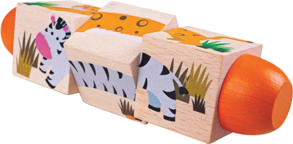 Bigjigs Toys dzsungel motorikus henger