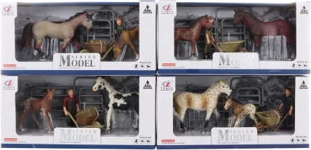 Lovacskás készlet gazdával és kiegészítőkkel (2 figura)