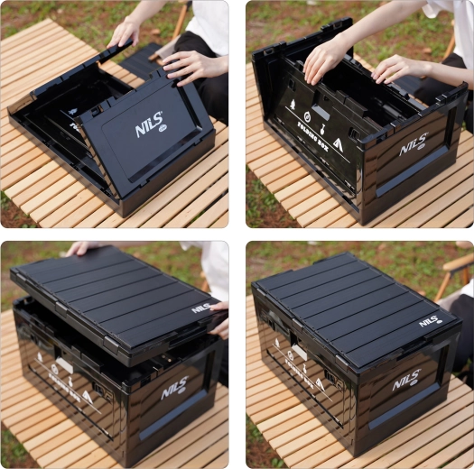 Összecsukható kialakítás – minimális hely, maximális tér