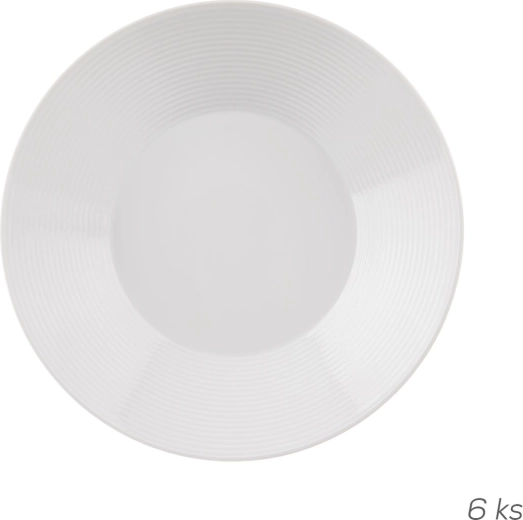 Mona mélytányér „linka” 22 cm, 6 db-os szett