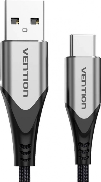 USB kábel USB-A na USB-C Vention 0,5m szürke