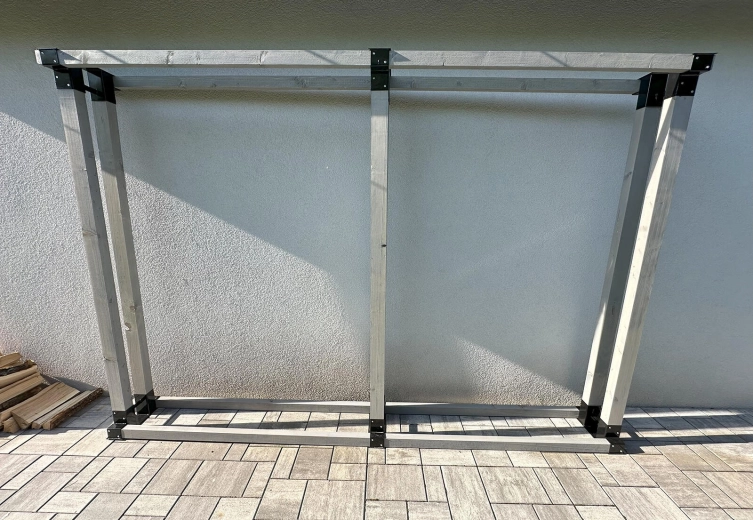 Egyszerű, moduláris polcépítés