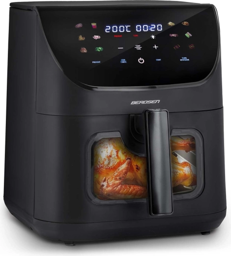 Ablak LED fénnyel és érintésvezérlés