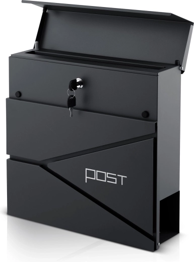 Biztonságos levéltárolás zárral és 2 kulccsal