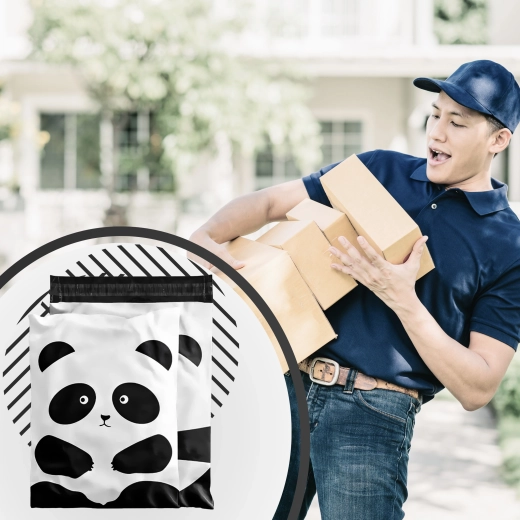 Stílusos panda dizájn, amely örömet szerez a vásárlóknak