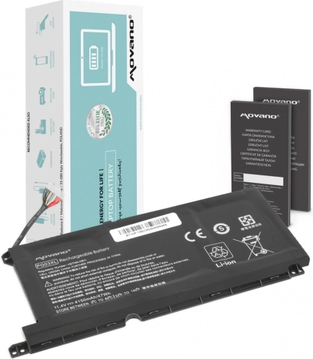 Movano PG03XL akkumulátor HP 15-dh, 15-ec, 15-dk és 16-a notebookokhoz (4150 mAh / 47 Wh)