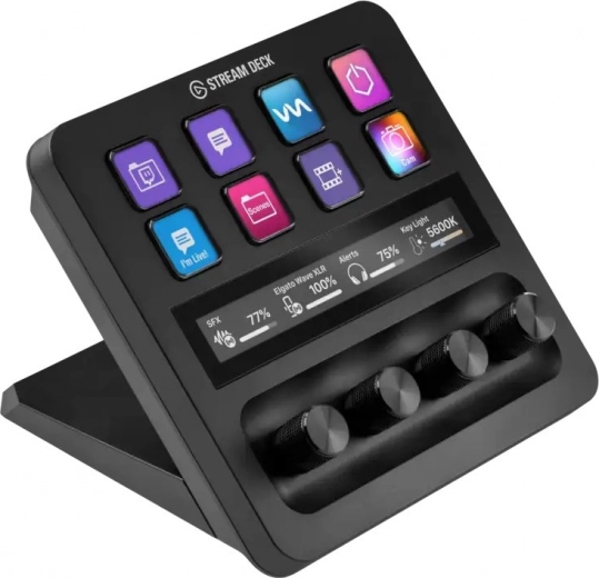 Stream deck+ univerzális vezérlőpult alkotóknak