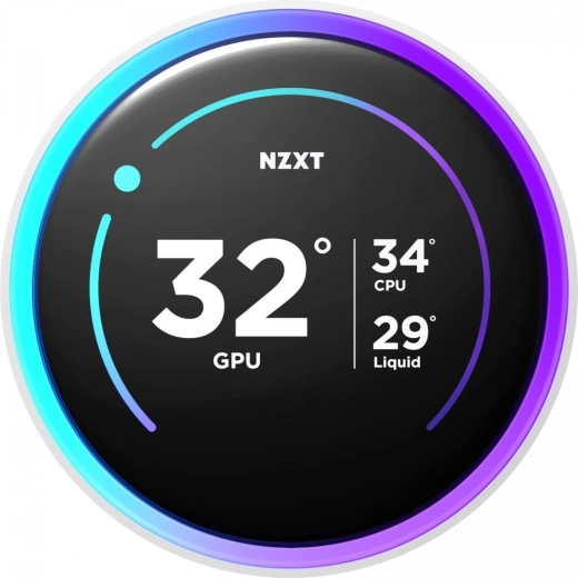 2,72"-es IPS LCD kijelző és RGB gyűrű