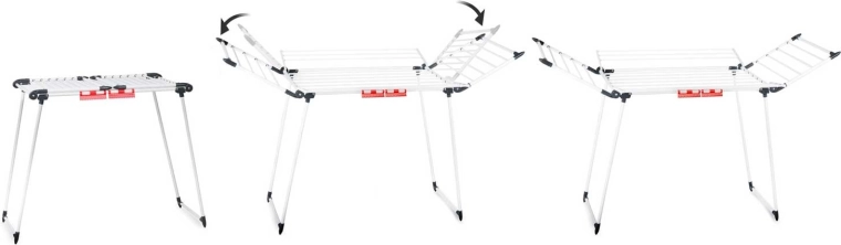 Négy kihajtható szárny