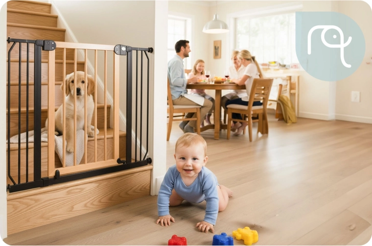 Univerzális 76–104 cm szélesség és 90°-os rögzítés