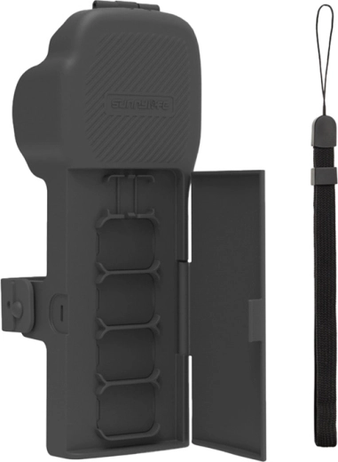Sunnylife védőtok vállpánttal és nyakpánttal DJI Osmo Pocket 3-hoz – szürke