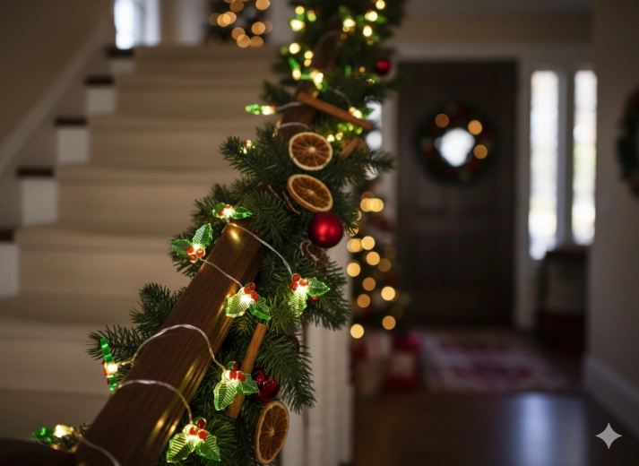 Fagyöngy motívum az autentikus ünnepi díszítéshez