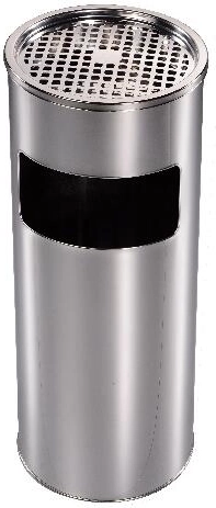 Hamu- és szemetes, horganyzott, 59 × 24 cm