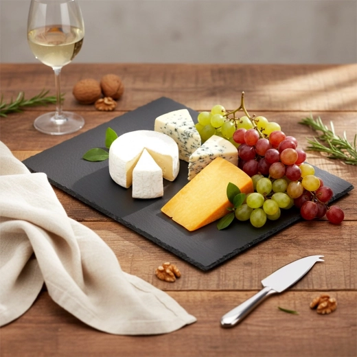 Természetes pala elegáns fekete színben