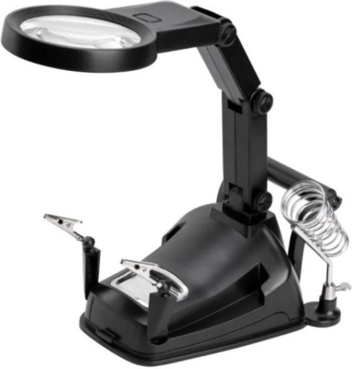 Nagyító 10 LED-del a részletekhez
