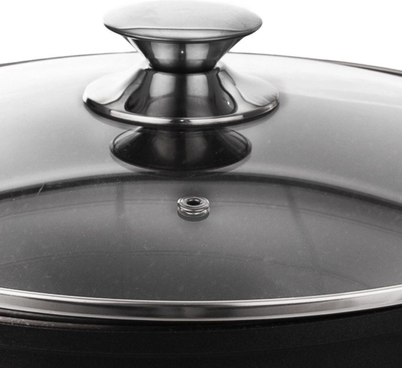 Üvegfedő gőzszeleppel