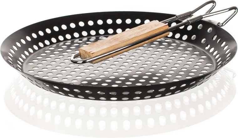 Lehajtható fa nyél a biztonságos fogáshoz