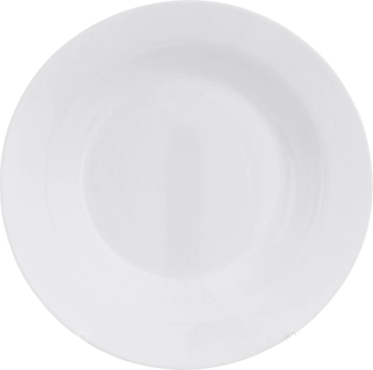 LUNA Grangusto Pasta mélytányér tésztához 29 cm, fehér, opálüveg