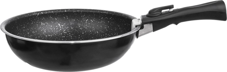 Wok forma stir-fryhoz és gyors keveréshez