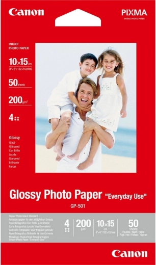 Fotópapír GP501 10x15 50 ÍV 0775B081