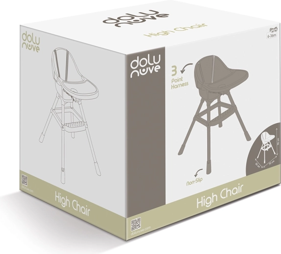 Biztonságos ülés hárompontos övvel