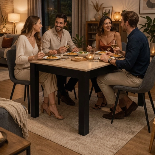 Kényelmes hely 4 személy számára