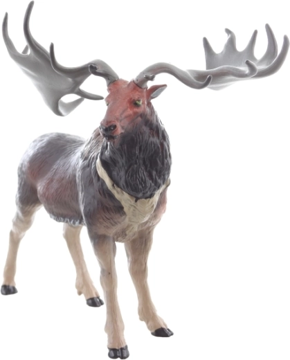 Élethű kivitel feltűnő agancsokkal