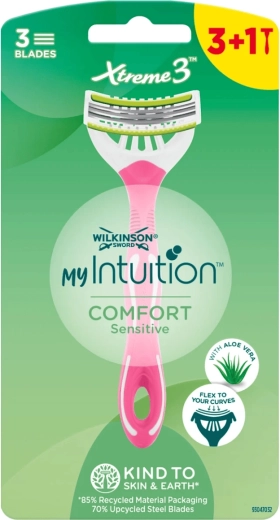Wilkinson My Intuition Xtreme3 Comfort Sensitive eldobható női borotva 3+1