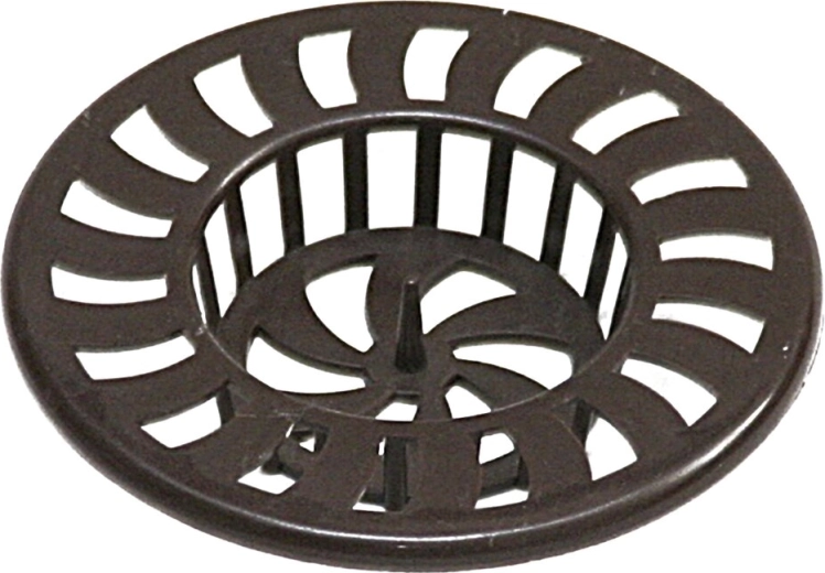 Műanyag lefolyószűrő (szennyeződésfogó) 6 cm