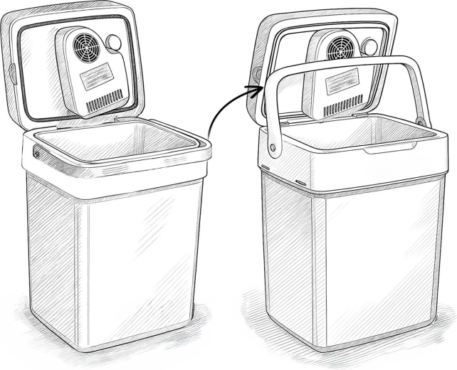 Hatékony hűtés és melegítés ECO üzemmóddal