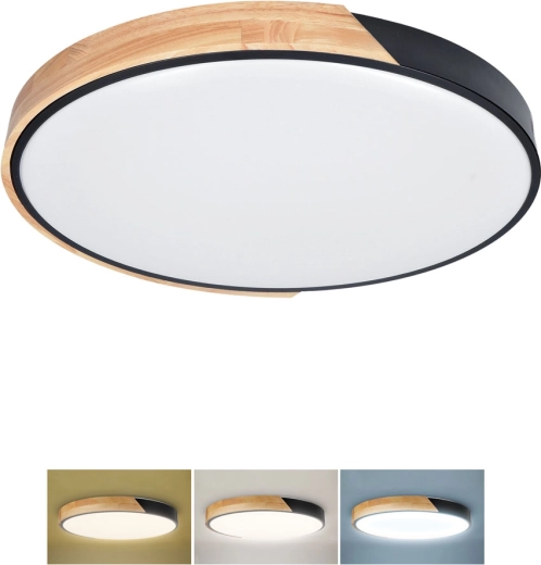 Solight Polia LED mennyezeti és fali lámpatest 25 W 1350 lm 30 cm 3CCT