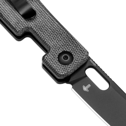 Kényelmes Micarta és mély klip