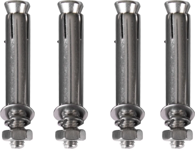 Biztonságos rögzítés tömör anyagokba