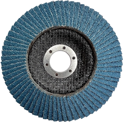 Lamellás csiszolótárcsa 150 × 22,2 mm, szemcseméret 80, cirkónium