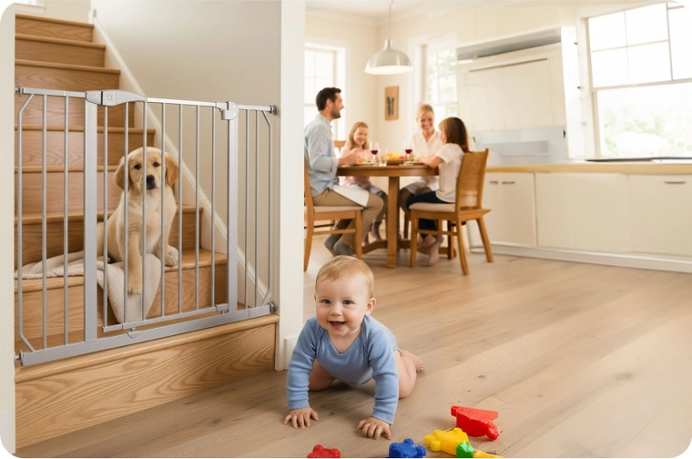 Biztonságos, kétlépcsős zárás