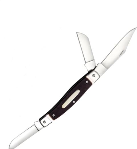 Cold Steel gentleman’s stockman jigged bone zárható zsebkés, három pengével
