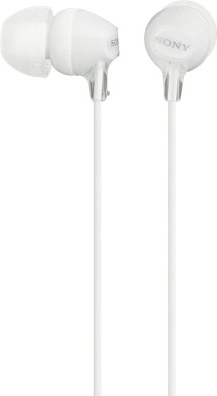 Sony MDR-EX15AP fülhallgató mikrofonnal, fehér