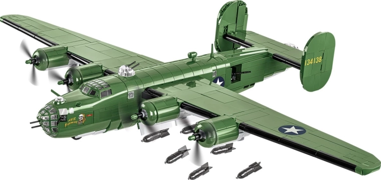 Részletes, 1:48 méretarányú bombázó
