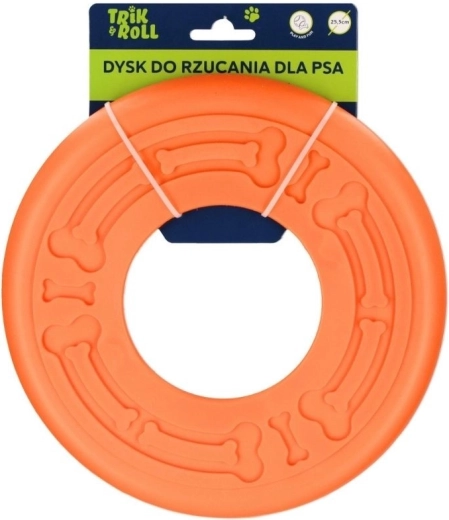 Narancssárga repülő kutyafrízbi