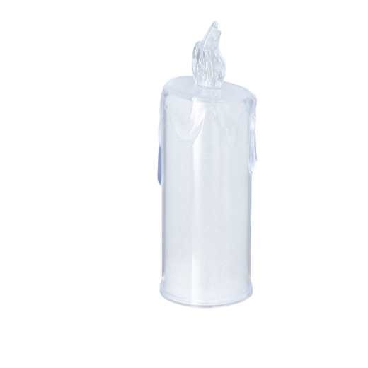 Féláteresztő LED gyertya 5,3 × 15,5 cm