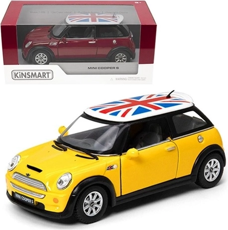 Samolematrica MINI Cooper S-hez brit zászló mintával