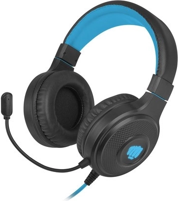 FURY WARHAWK RGB gamer fejhallgató, fekete-kék