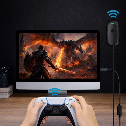 Az Xbox 360 kontroller vezeték nélküli csatlakoztatása PC-hez