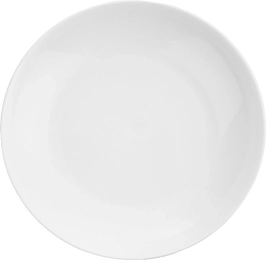 Mély műanyag tányér UH 21,5 cm, fehér